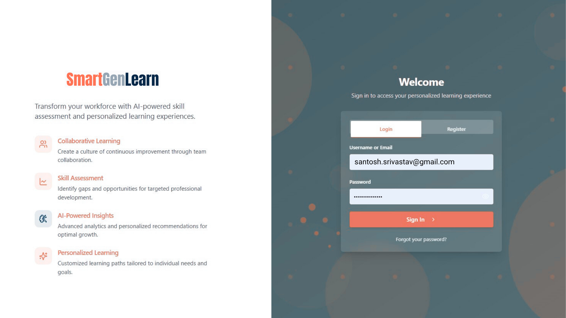 Secure Login Portal